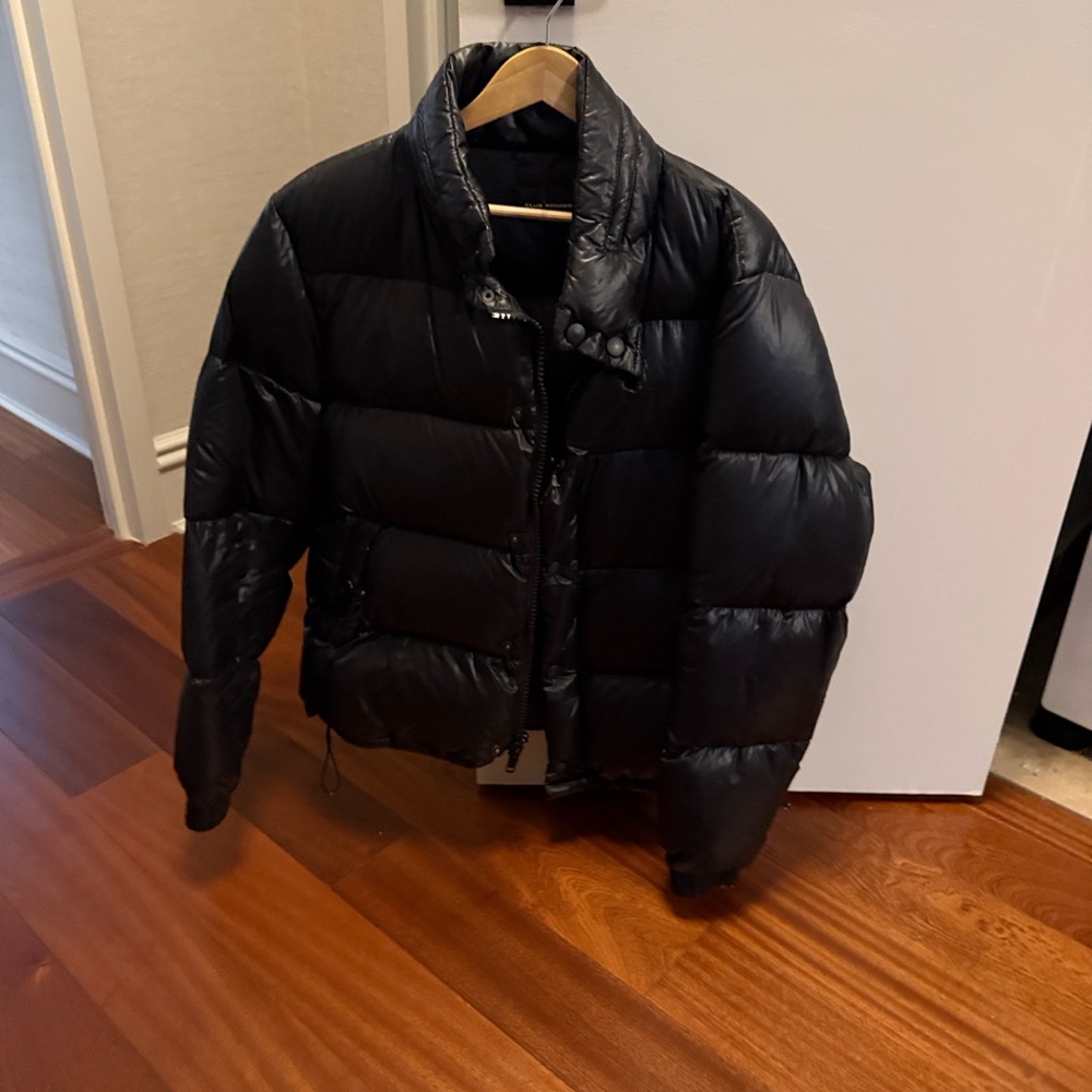 Club Monaco Charcoal Puffer Coat